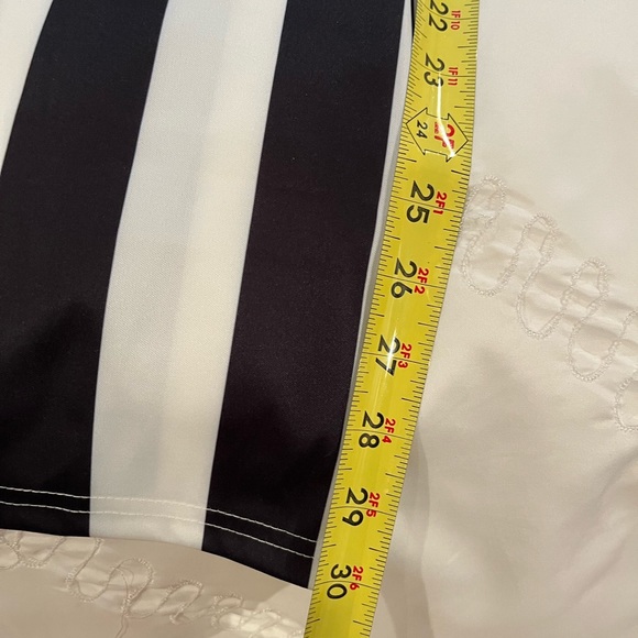 Flared leg ladies striped pants size XL - Picture 4 of 5